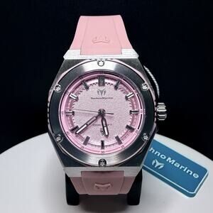 TechnoMarine Coral Legacy Women's Watch - 36mm, Pink (TM-416053) NEW